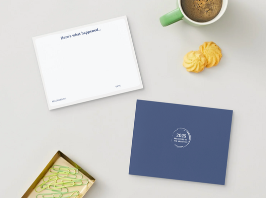 Haff House Memory Box: A Year of Real Life, One Card at a Time